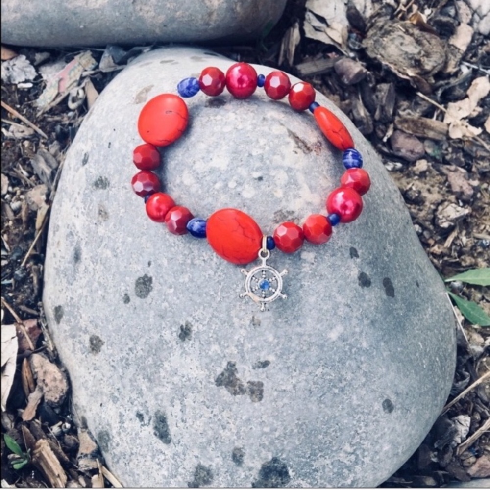Ocean charm bracelet